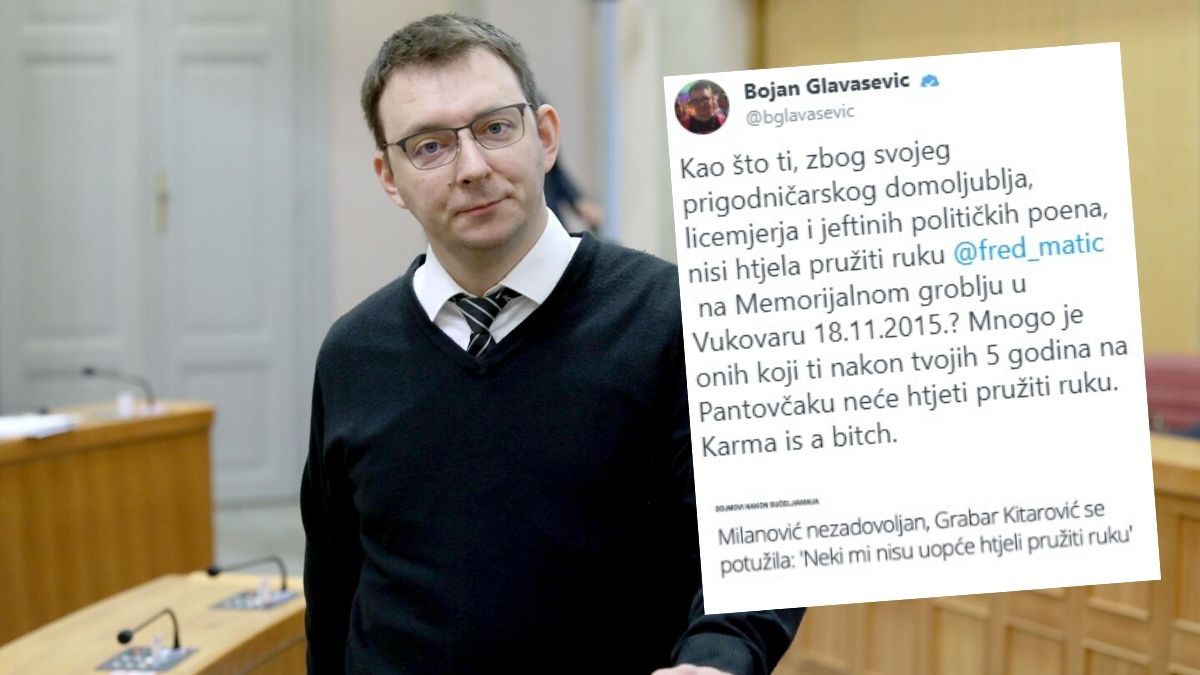 Glavašević odgovorio Kolindi: Pa ni ti nisi htjela pružiti ruku Fredu